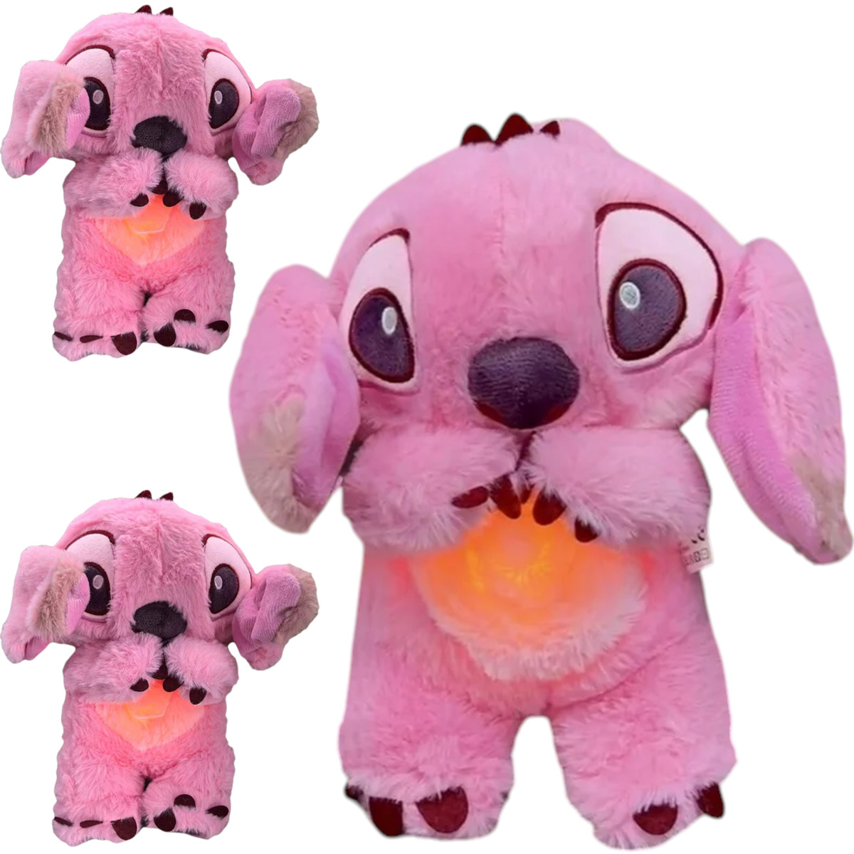 LILO I STICH - MASKOTKA ODDYCHAJĄCA ANDZIA SZUMIŚ ZABAWKA USPAKAJAJĄCA LILO&STITCH