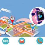 SMARTWATCH DZIECIĘCY GPS IBS APARAT SOS SIM ROZMOWY GRA BUDZIK NA PREZENT