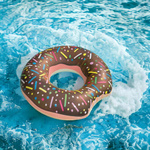 Duże Koło Do Pływania Brązowy Donat Donut Pączek 70cm