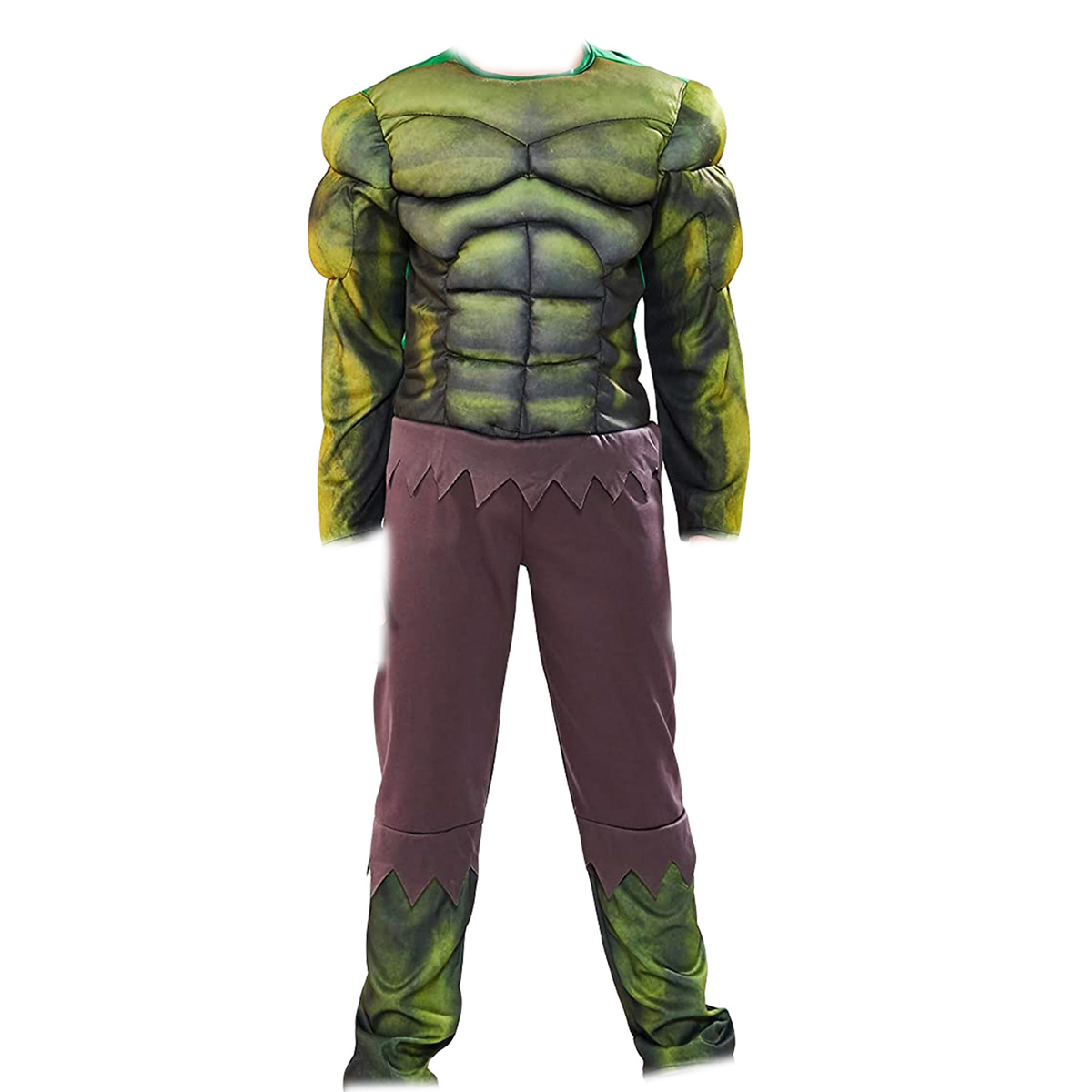 AVENGERS HULK Strój kostium dla dzieci 110-116 + Figurka