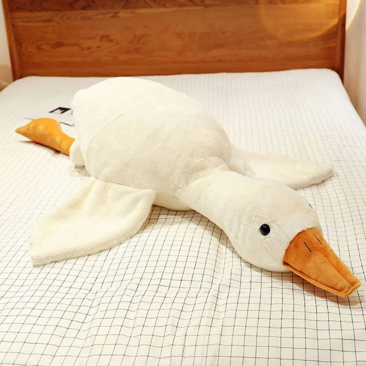 PLUSZOWA GĘŚ 130CM MASKOTKA ZABAWKA