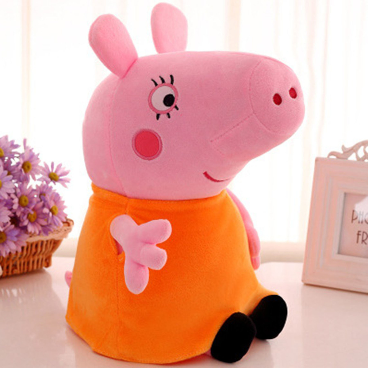 ŚWINKA PEPPA Pluszowa Maskotka Mama Peppy 28cm
