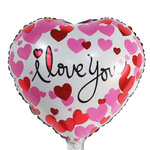 5 x Duży Balon Na Dzień Matki Serce Serduszko I LOVE YOU