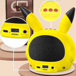 Pikachu Głośnik Bluetooth - Świecące Uszy, 3W Moc, Kompaktowy Design, Dla Fanów Pokemon, 5h Muzyki"